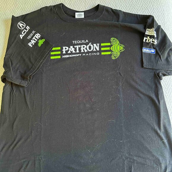 NWOT Highcroft Racing Patron Tequuila Graphic tee-XL - Picture 1 of 2
